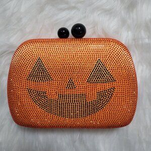 Bling Pumpkin Clutch Bag
